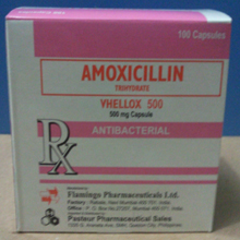 Amoxicillin Vhellox 500